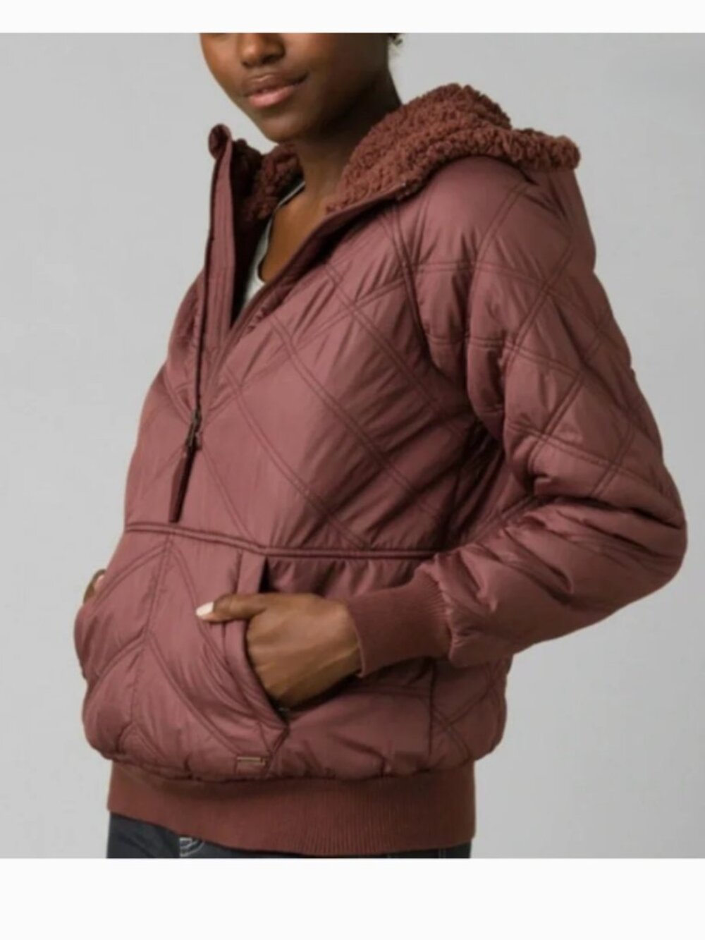 NWT Women's Prana Esla Half Zip Pullover Size XL